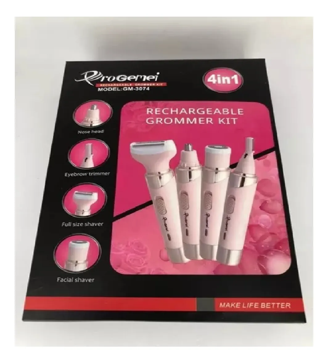 Depiladora De Dama 4 En 1