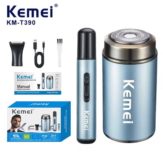 Kit Depilatorio Kemei 3 En 1