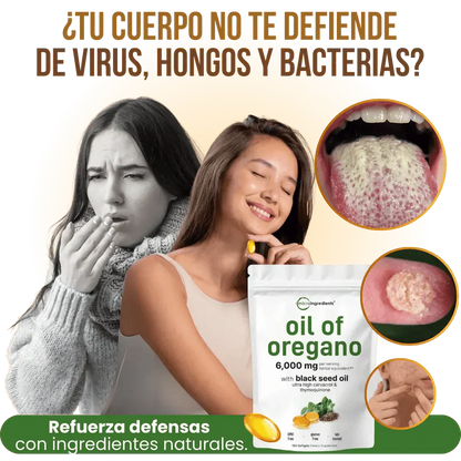 Aceite de Oregano | Elimina Hongos, Virus e Infecciones